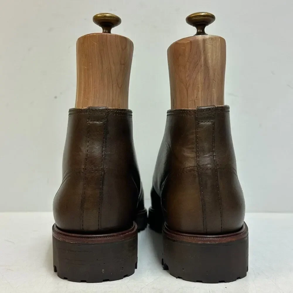 NWOT 1993 Polo Ralph Lauren Sportsman Chukka Boots NOS RARE Lug Sole MiUSA 8 D